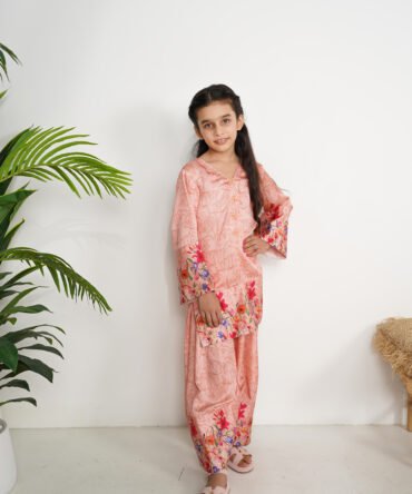 Peach Blossom Co-Ord Set