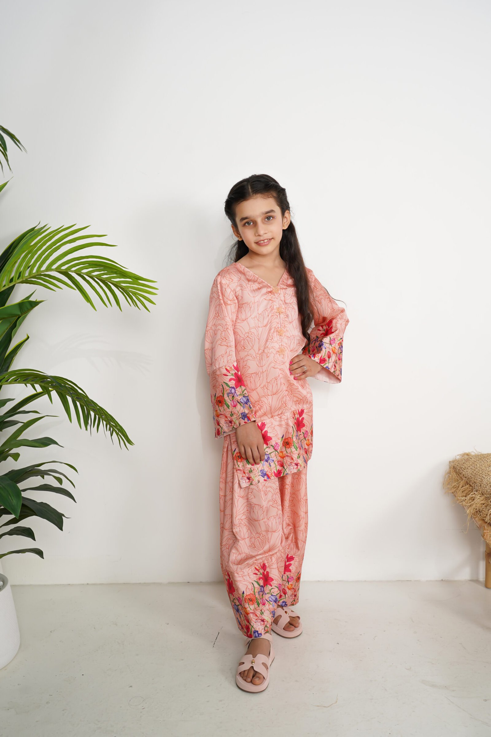 Peach Blossom Co-Ord Set