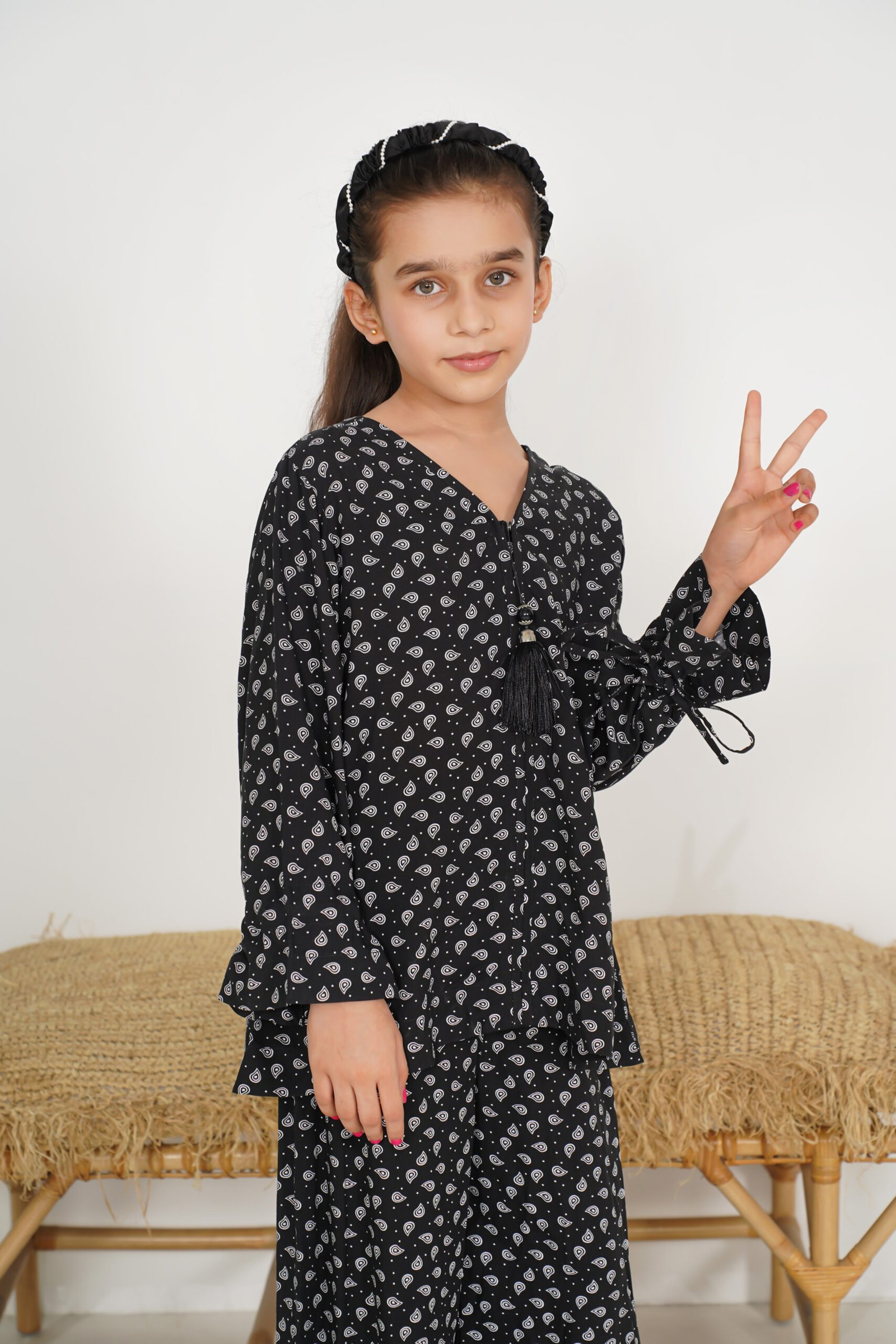 Sapphire Bloom Linen Co-Ord Set - Image 5