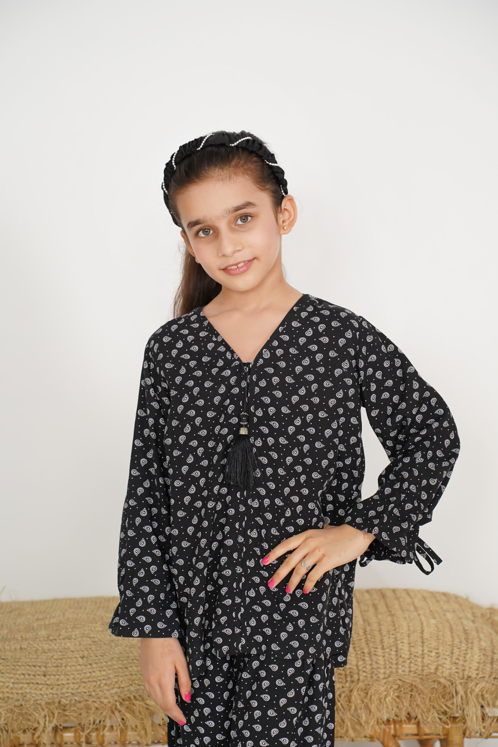Sapphire Bloom Linen Co-Ord Set - Image 7
