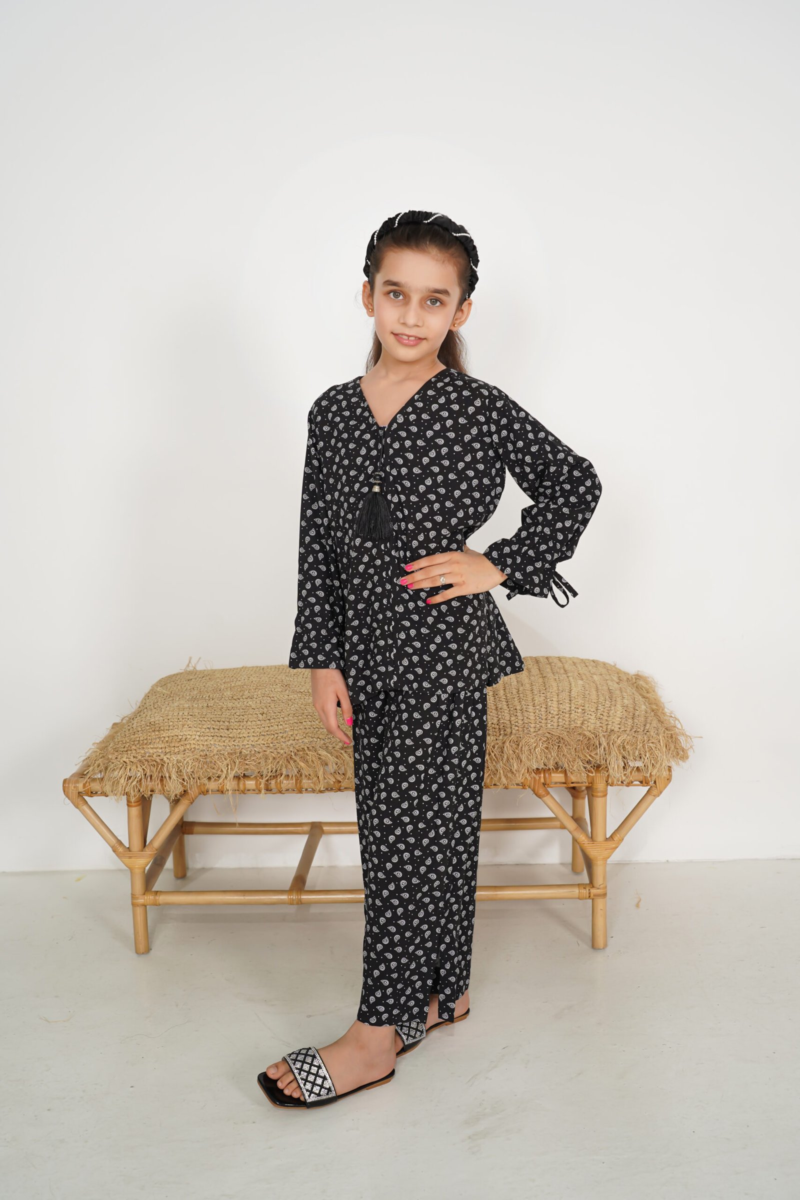 Sapphire Bloom Linen Co-Ord Set - Image 9