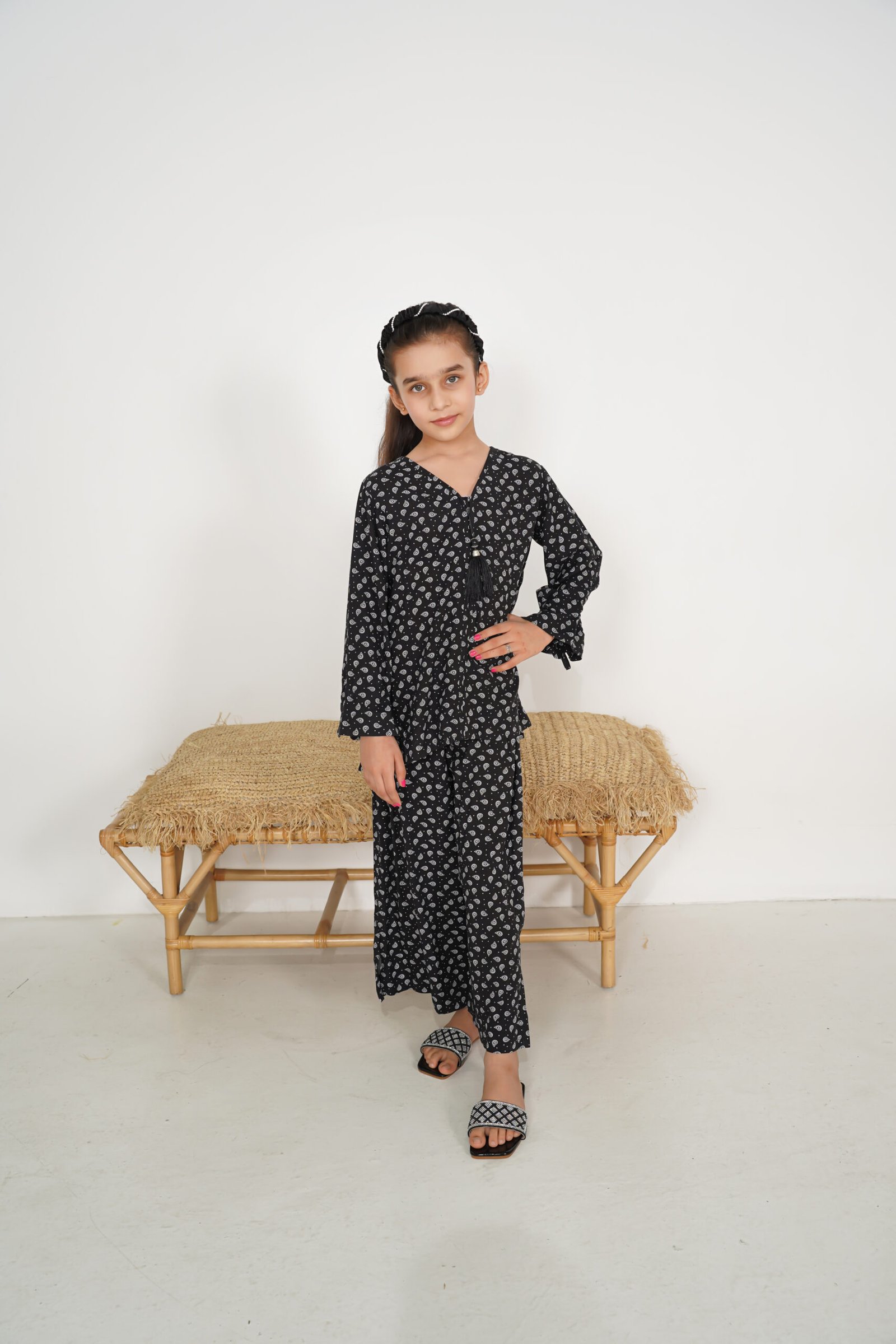 Sapphire Bloom Linen Co-Ord Set - Image 11