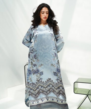 Azure Serenity Kaftan