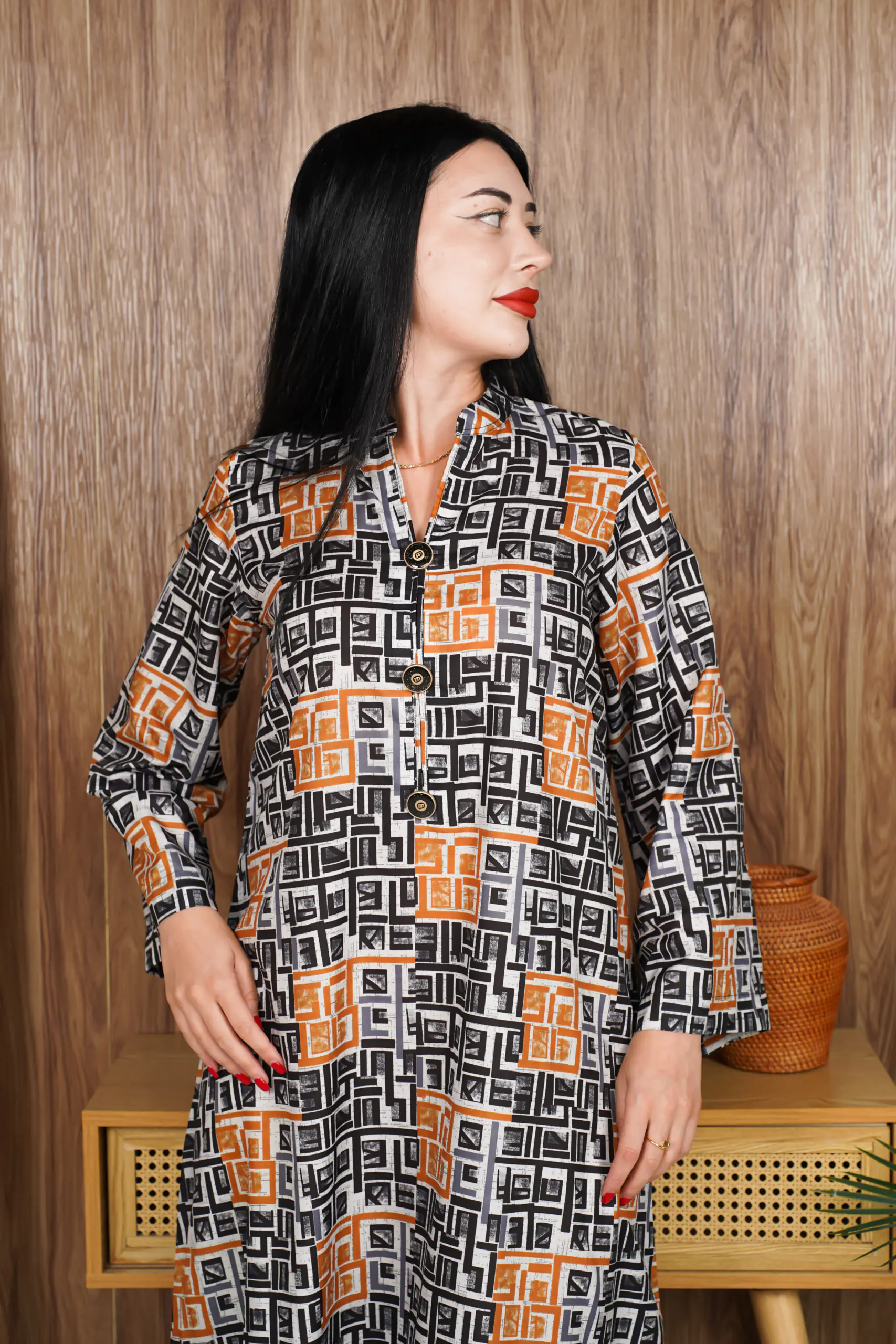 Mosaic Luxe Kaftan - Image 4