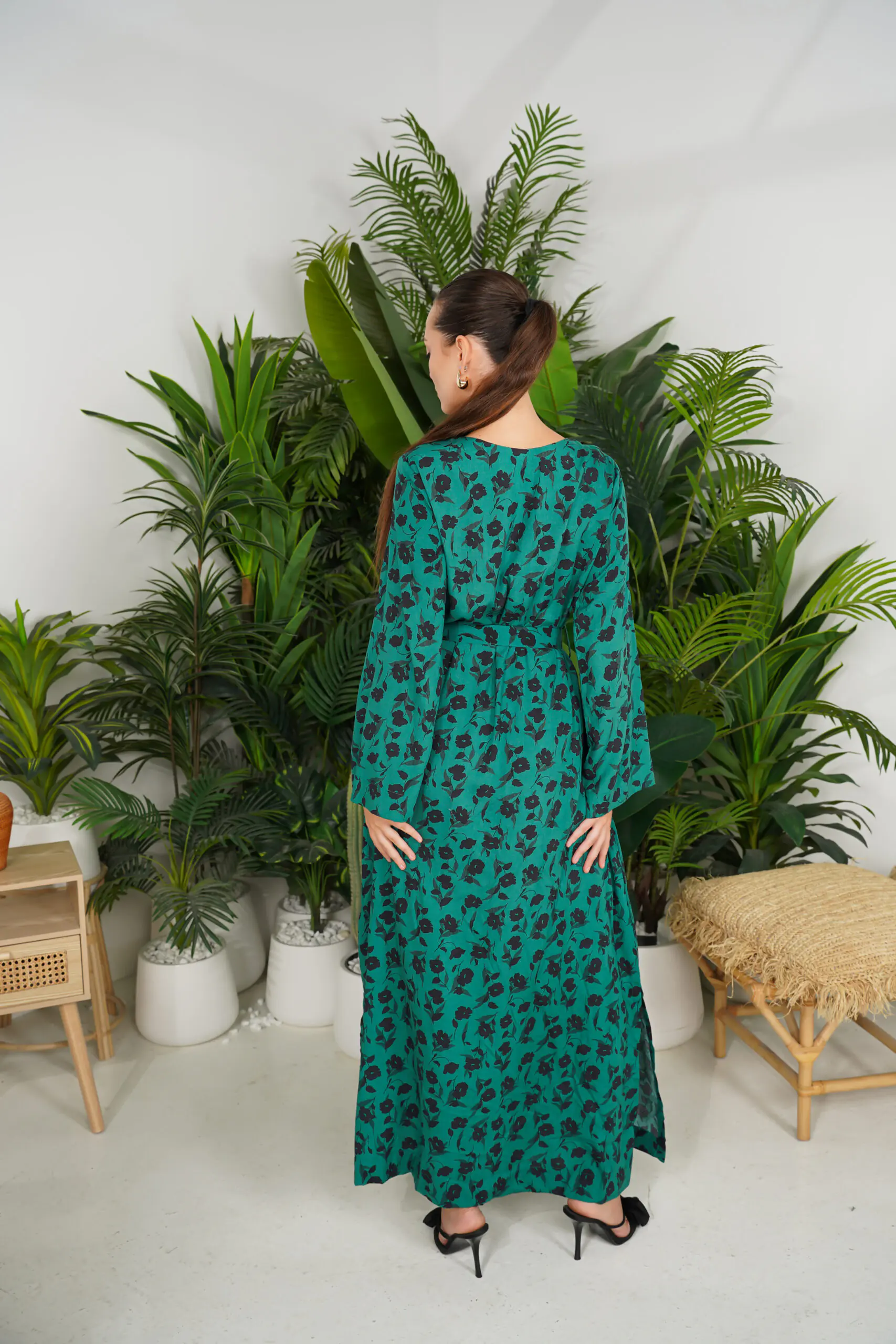 Product Name: Sunset Bloom Kaftan - Image 4