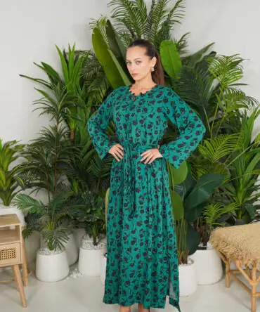 Product Name: Sunset Bloom Kaftan
