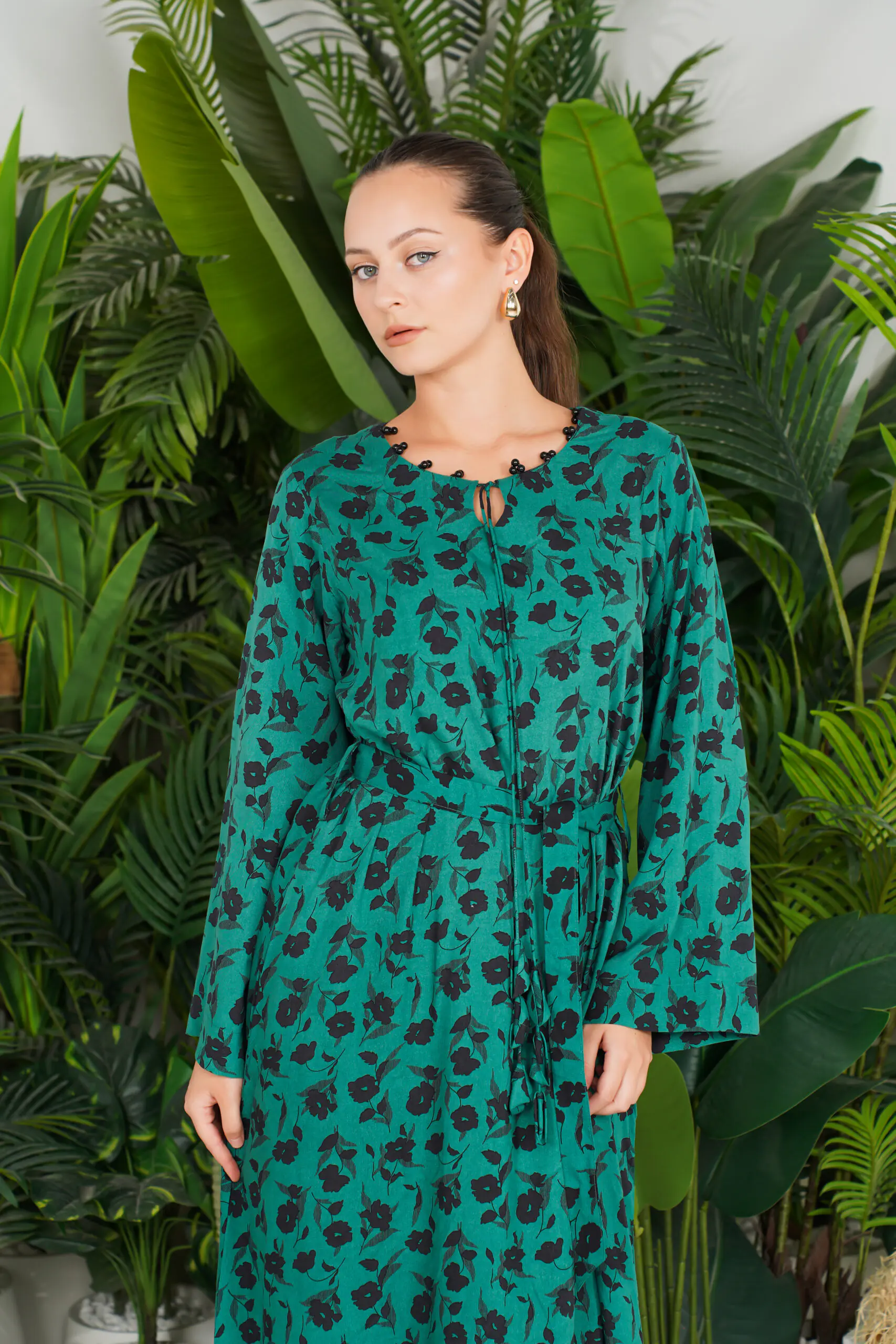 Product Name: Sunset Bloom Kaftan - Image 2