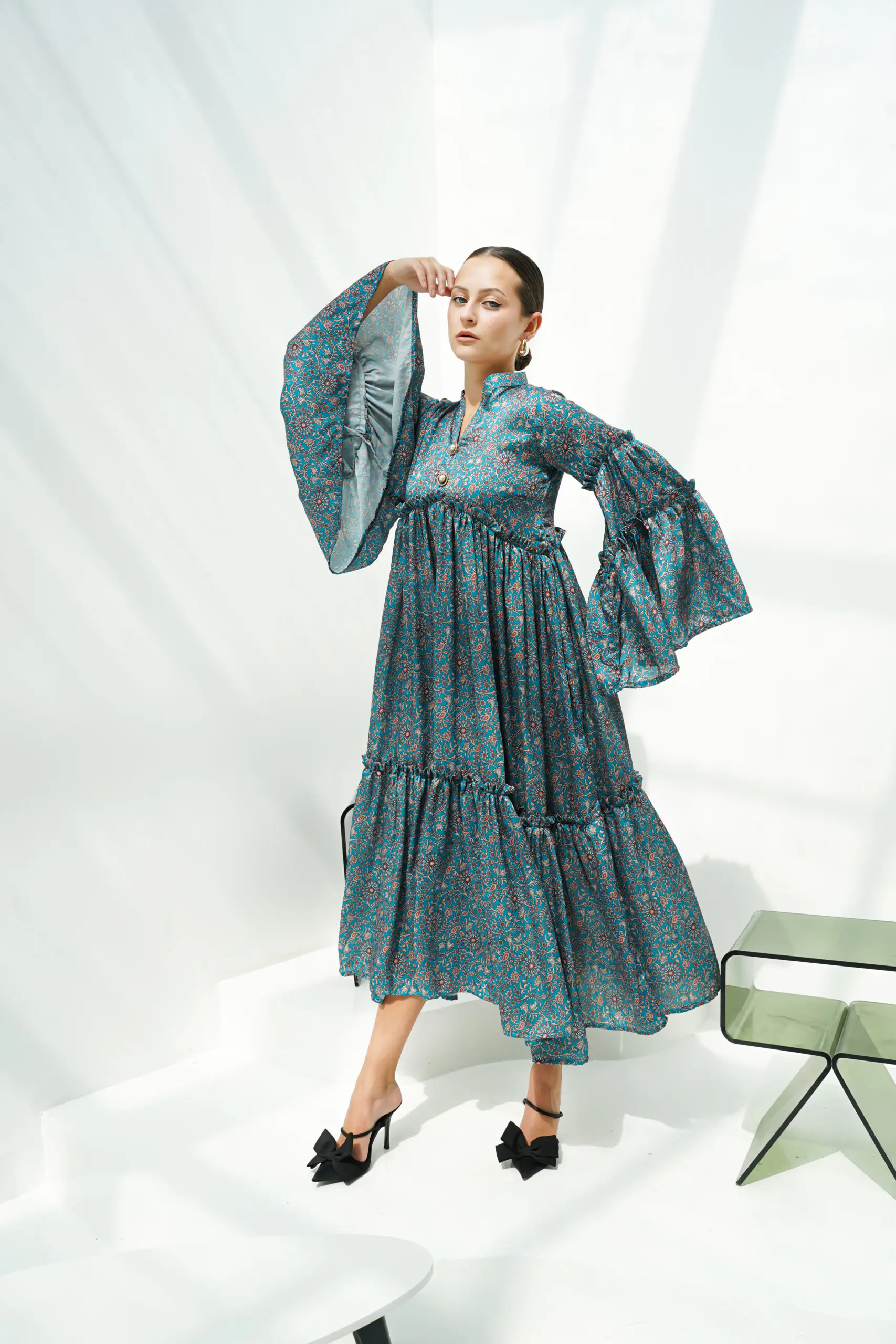Azure Belle Dress - Image 5