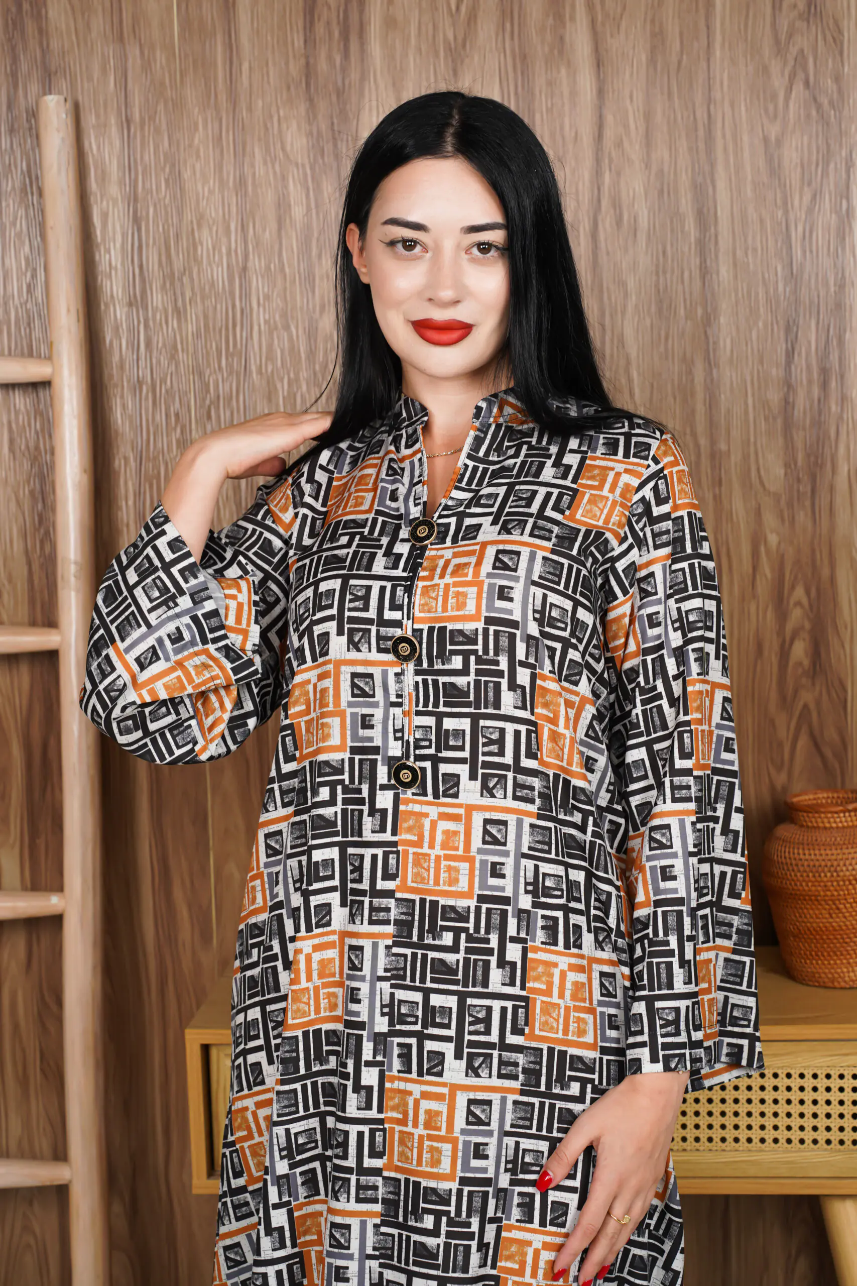 Mosaic Luxe Kaftan - Image 6